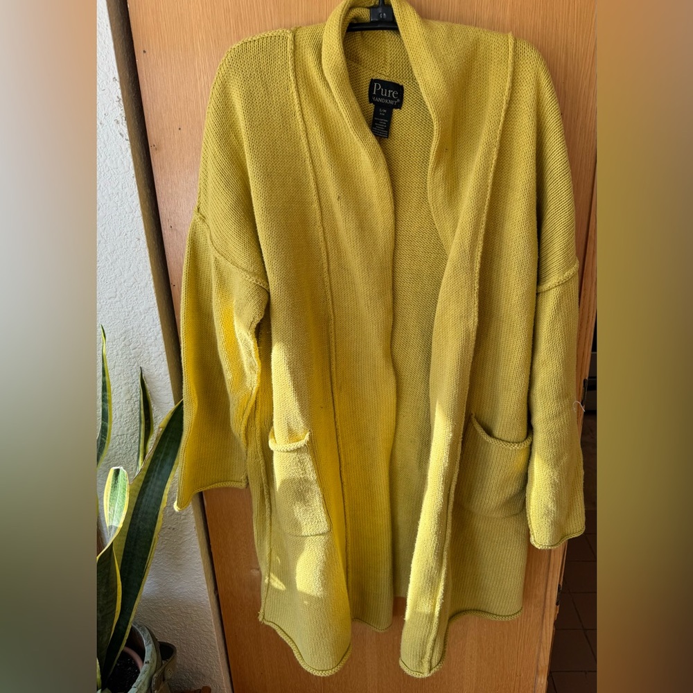 Pure Handknit Cotton Sweater